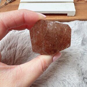 Gorgeous Small Rutilated Quartz Free Form | Rutilated Quartz Gusher